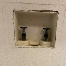 Washer box bad valves